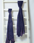 Naturally Dyed Organza Silk Shawl