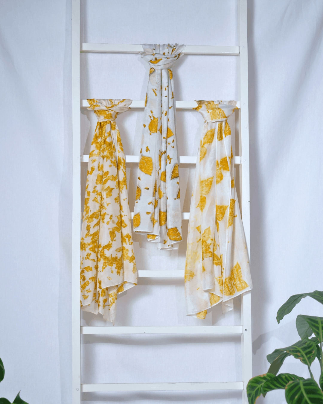 Naturally Dyed Mulberry Silk Stole